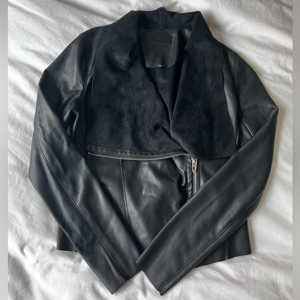 Blank NYC- Faux Leather lightweight Jacket